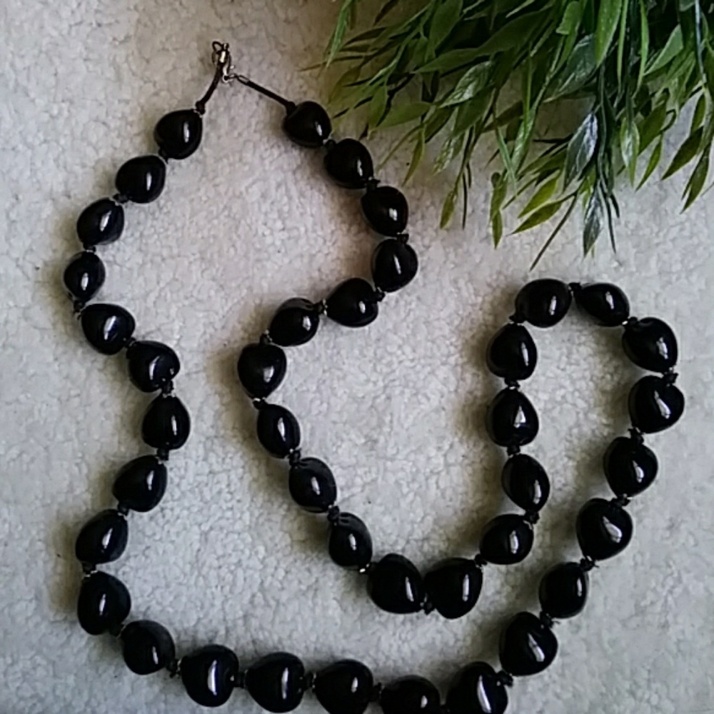 Black necklace